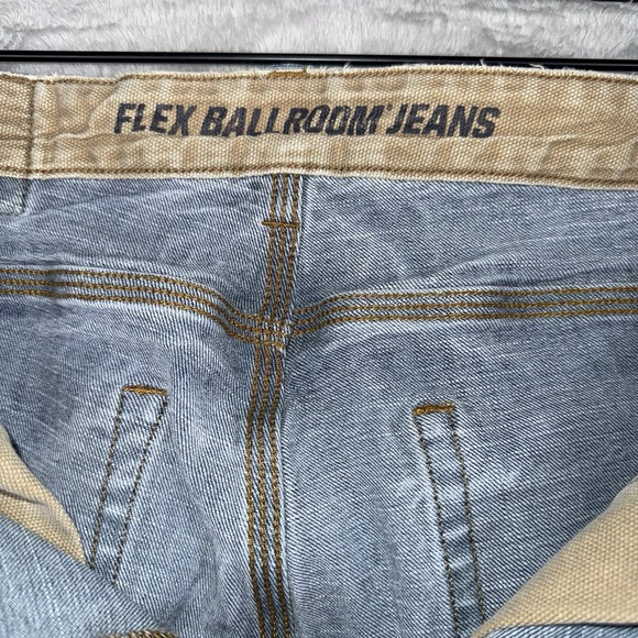 Duluth Trading Co Jeans Men's 34x32 Ballroom Flex Carpenter Pants Blue - Picture 3 of 12